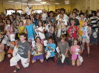 Youth entrants with prizes and trophies: 2011